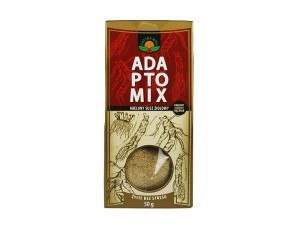 Adaptomix 50g adaptogeny leuzea, żeń-szeń, różaniec