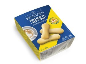 Biszkopty bezglutenowe języczki 90g