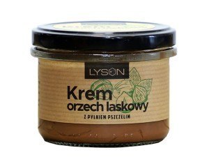 Krem orzech laskowy z pyłkiem pszczelim 200g