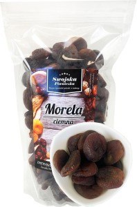 Morele suszone naturalnie ciemne bez siarki 500g