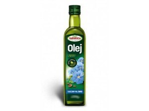 Olej lniany zimnotłoczony 500ml