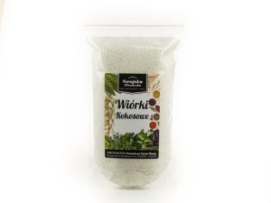 Wiórki kokosowe bez siarki naturalne 250g Wiórki kokosowe bez siarki naturalne 250g