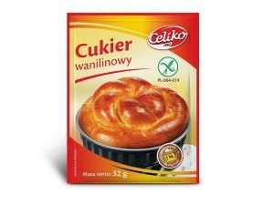 Cukier wanilinowy bezglutenowy 32g