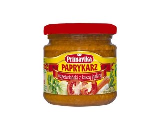 Paprykarz wegetariański z kaszą jaglaną, bezglutenowy 160g