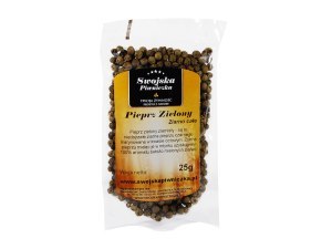 Pieprz zielony ziarnisty 25g