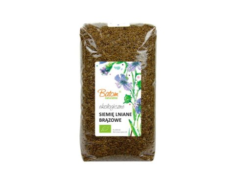 Siemię lniane brązowe 1kg