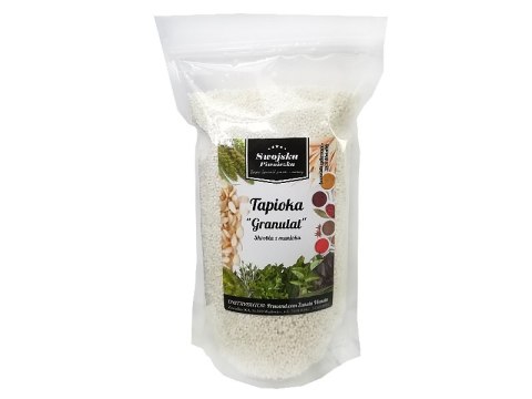 Skrobia tapioka granulat - zagęstnik 500g Skrobia tapioka granulat - zagęstnik 500g