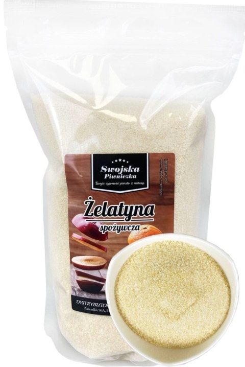 Żelatyna spożywcza 250g bloom 180 Żelatyna spożywcza 250g bloom 180