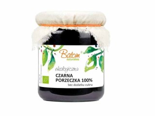 Czarna porzeczka 100 % bez dodatku cukru BIO 260g