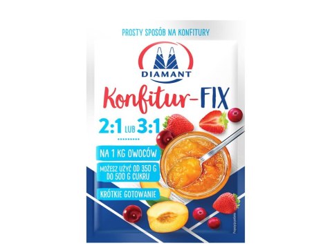 Konfitur-fix 25g środek żelujący na 1kg Konfitur-fix 25g środek żelujący na 1kg